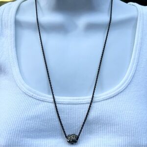 Love Nail Tree Rock Necklace